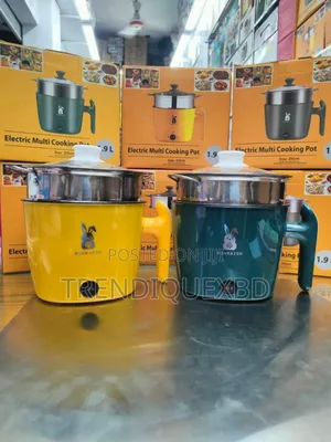 Photo - 1.9l Electric Multi Cooking Pot – Smart Portable Cooker (20cm)