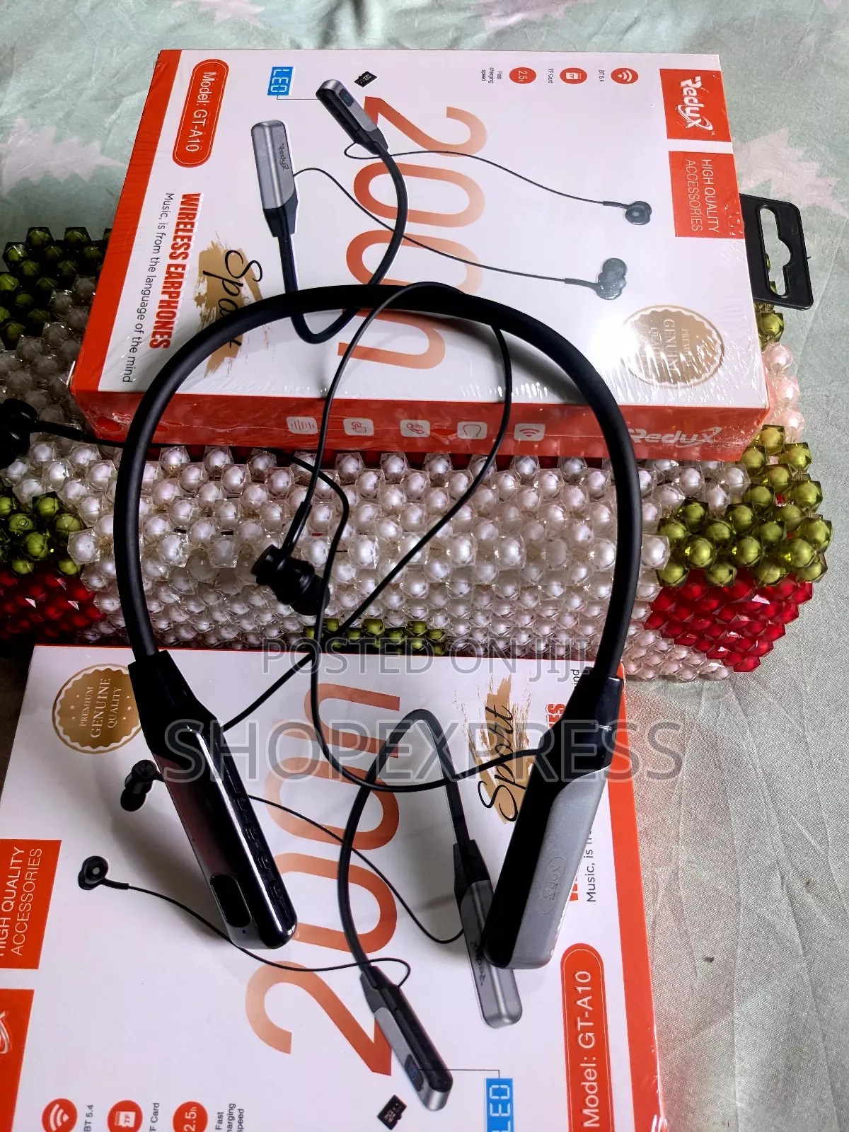 Redux Gt-A10 High Quality 200 Hours Bluetooth Neckband