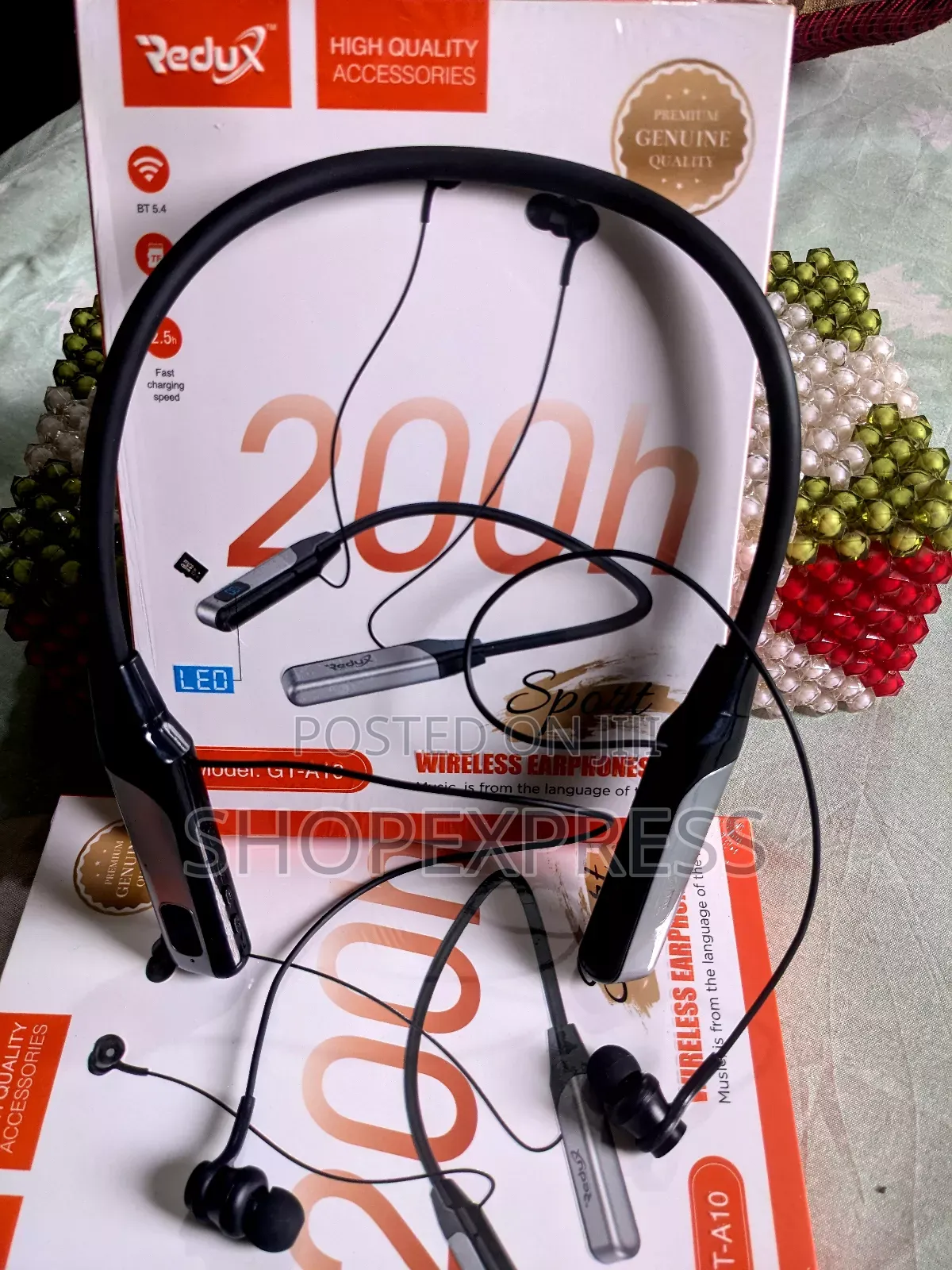 Redux Gt-A10 High Quality 200 Hours Bluetooth Neckband