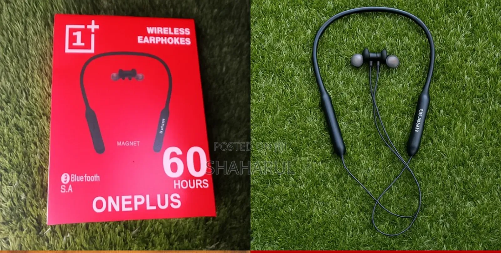 Oneplus 60 Hours Wireless Bluetooth Neckband Earphone