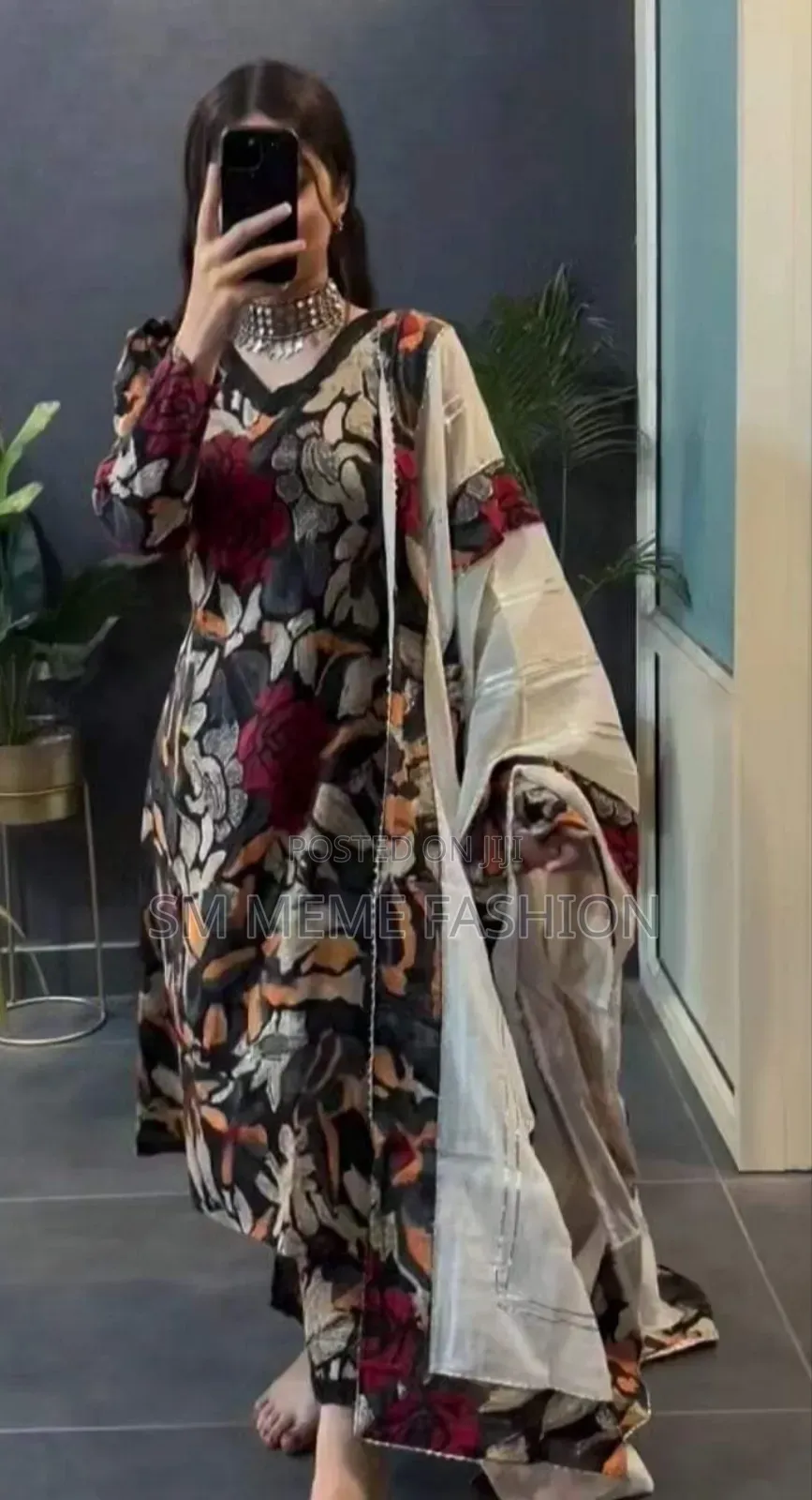 Skin Print Three Piece