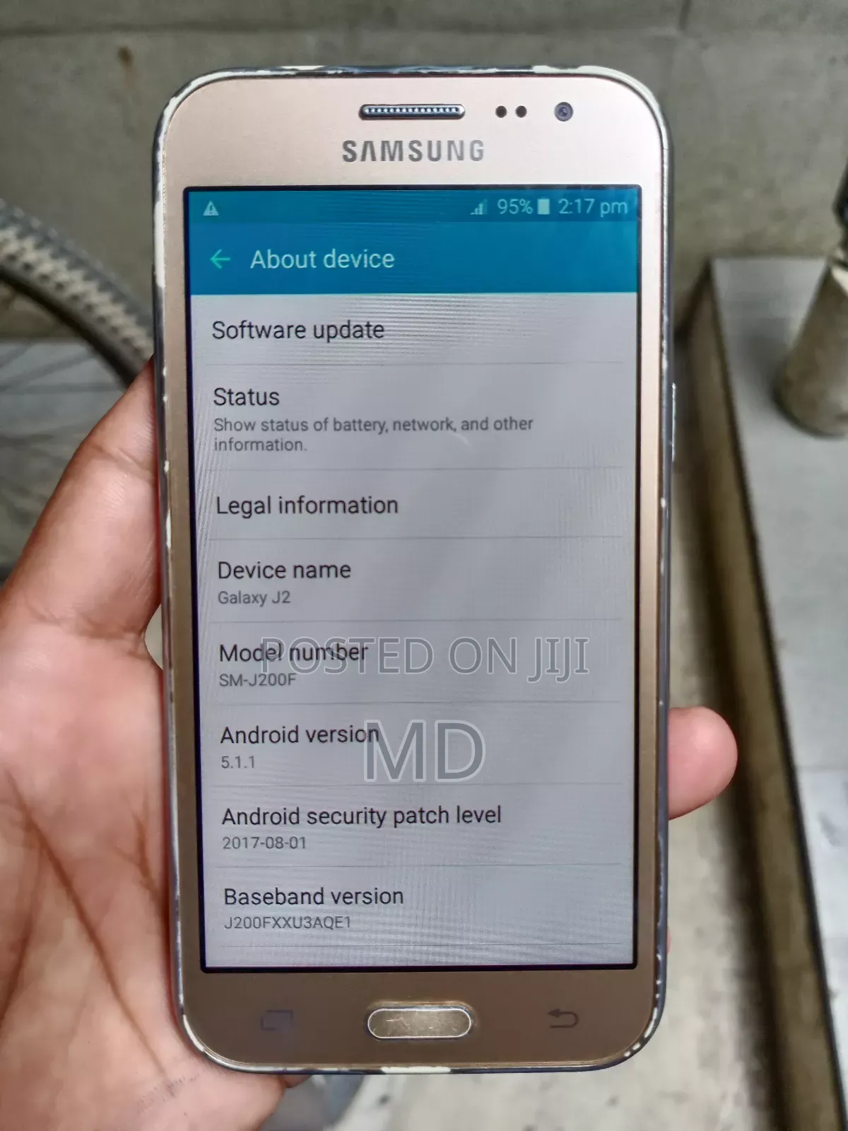 Samsung Galaxy J2 8 GB Gold