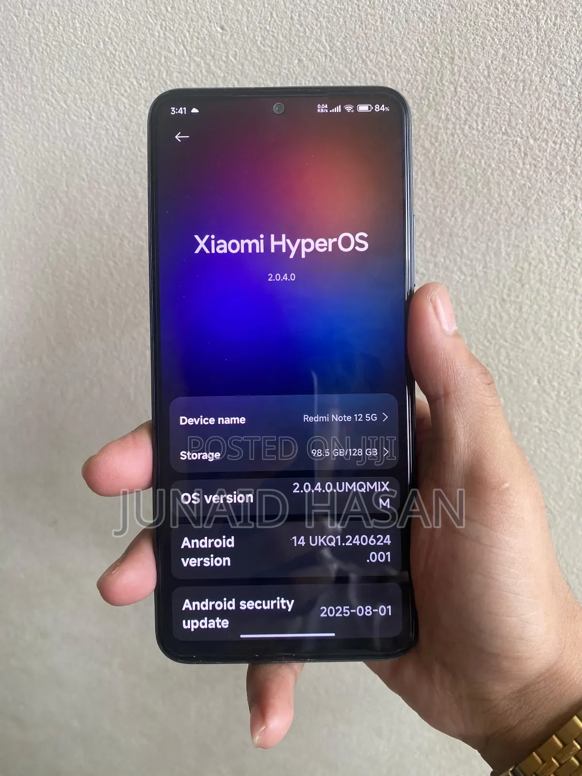 Xiaomi Redmi Note 12 5G 128 GB Black