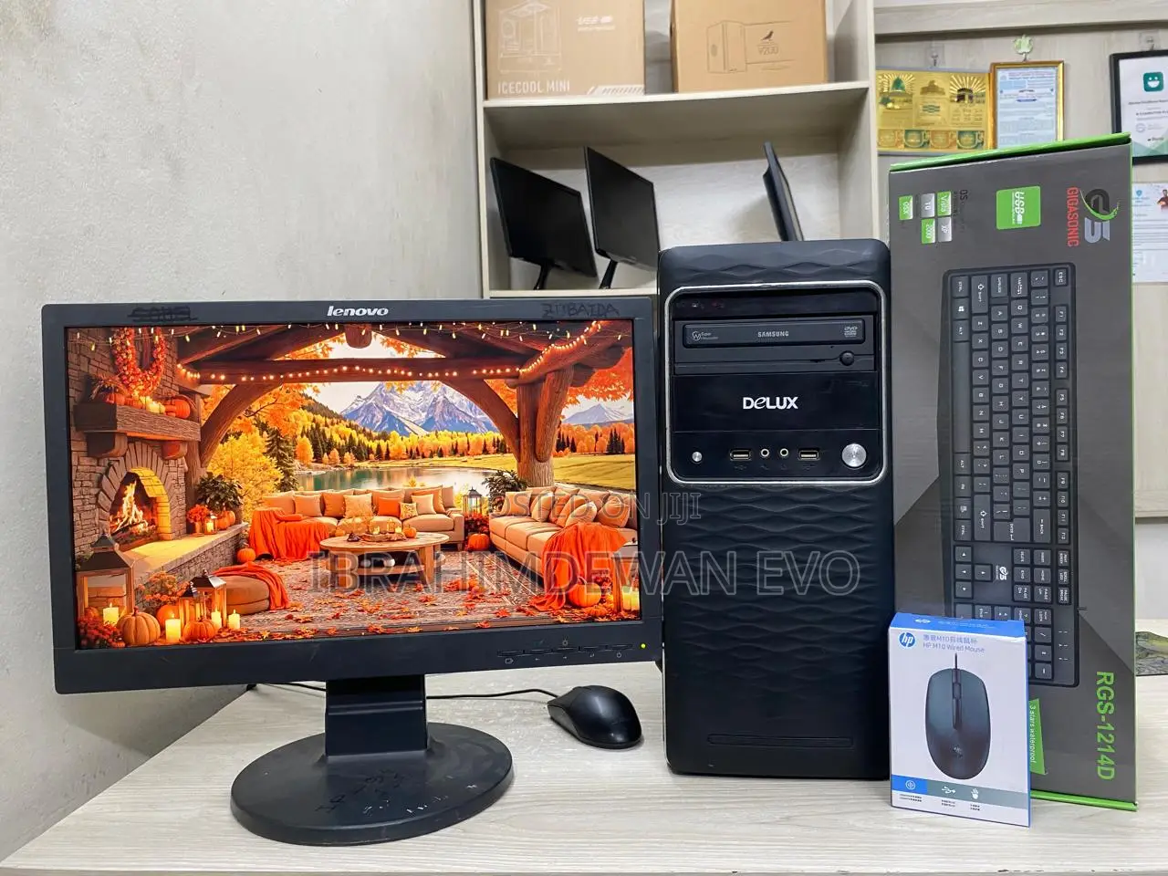 Desktop Computer Gigabyte GB-BLCE-4105 4GB Intel Core 2 Duo HDD 320GB