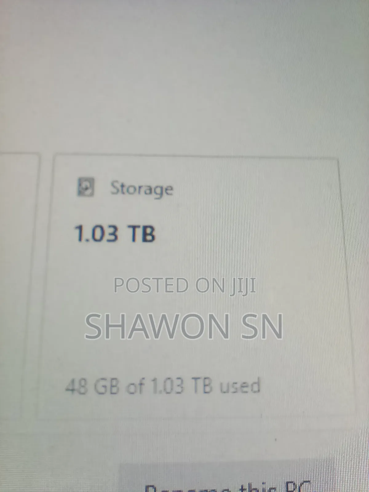 Desktop Computer 8GB Intel Core I3 SSD 1T