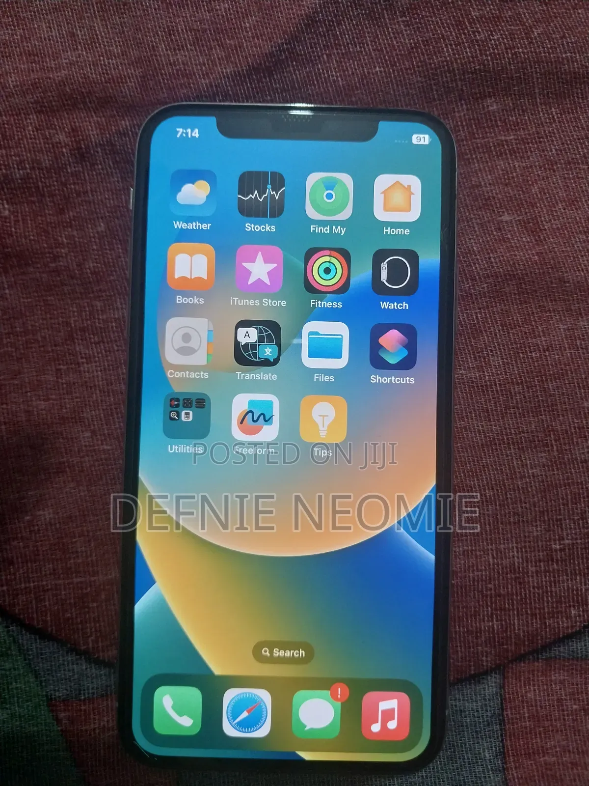 Apple iPhone X 256 GB Silver