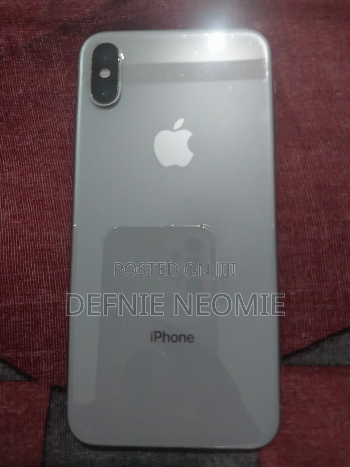 Apple iPhone X 256 GB Silver