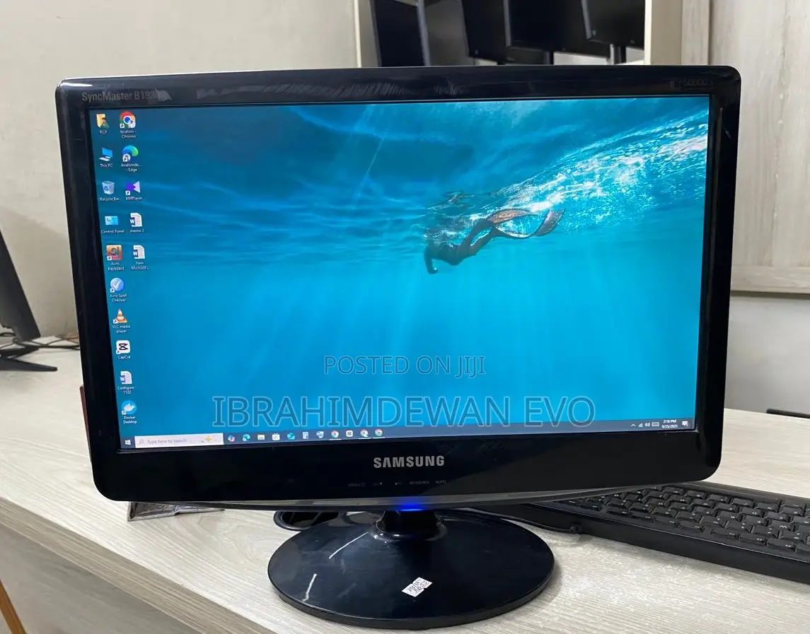 Samsung 19" Full Fresh Monitor ,Resolution (1366x768) ,Model : B1930