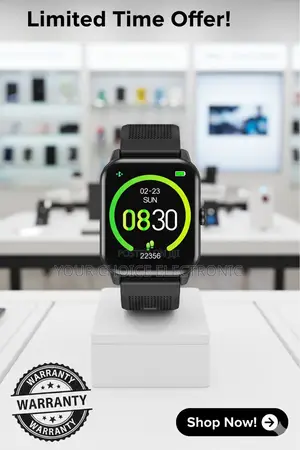 Riversong Motive 3 Pro Sw46 Waterproof Smart Watch-Black