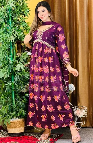 Indian Moslin Silk Febric Two Peace