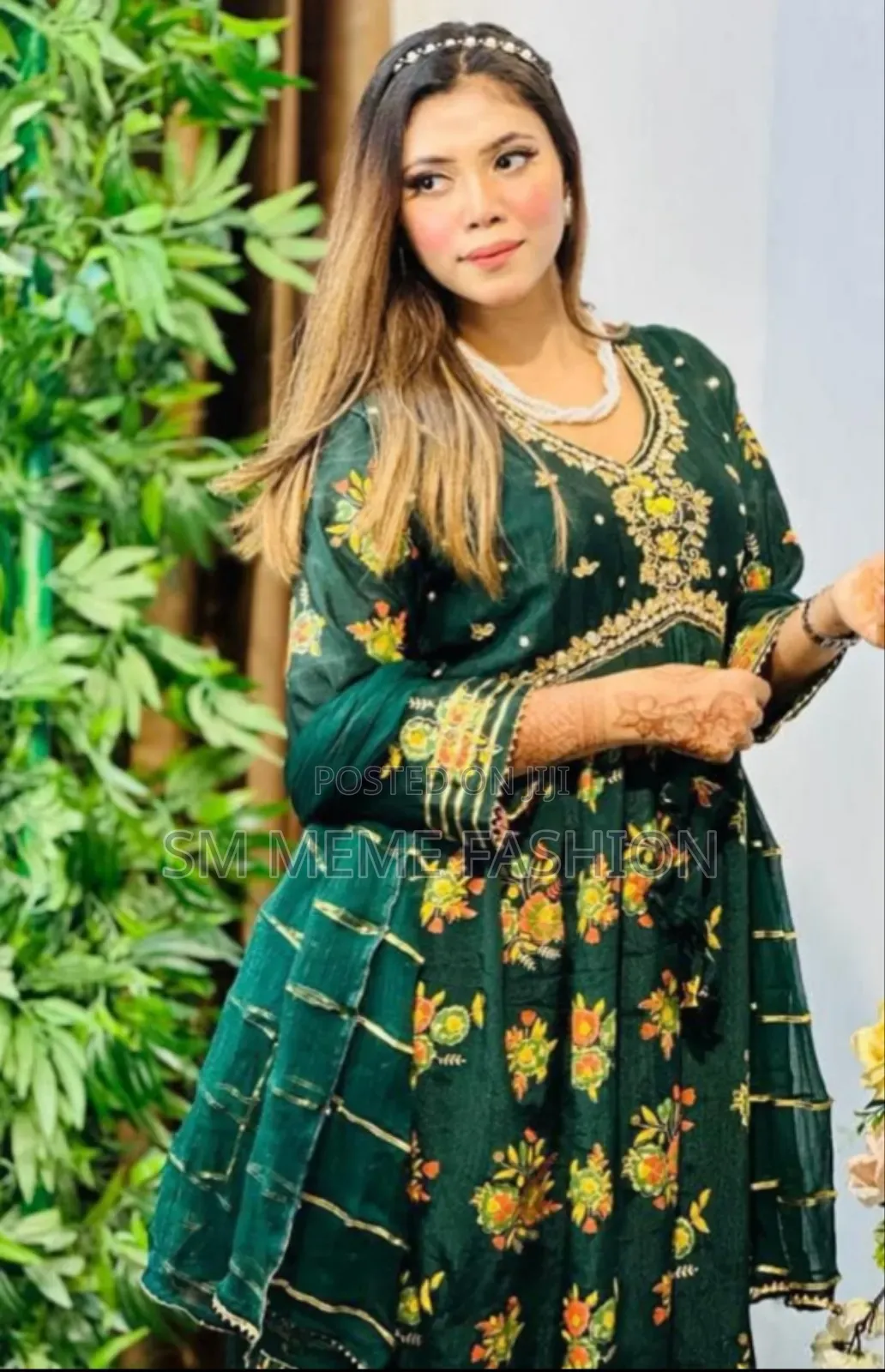 Indian Moslin Silk Febric Two Peace