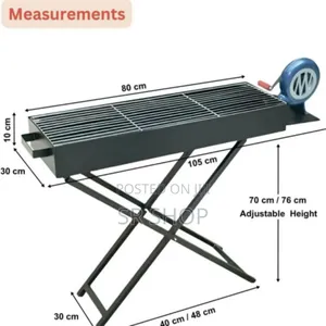 Blower for Barbecue - Efficient Outdoor Cooking BBQ Tools 60 Inchi