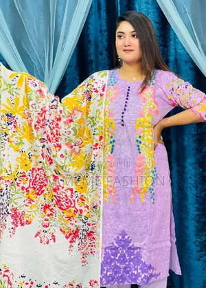 100% Cotton Three Piece