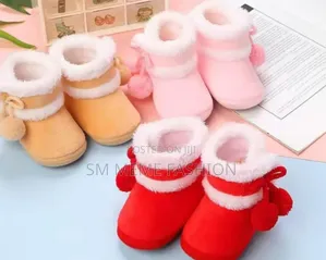  কিউট ফ্লাওয়ার ফ্লিস বেবি বুটিজ (Baby Flower