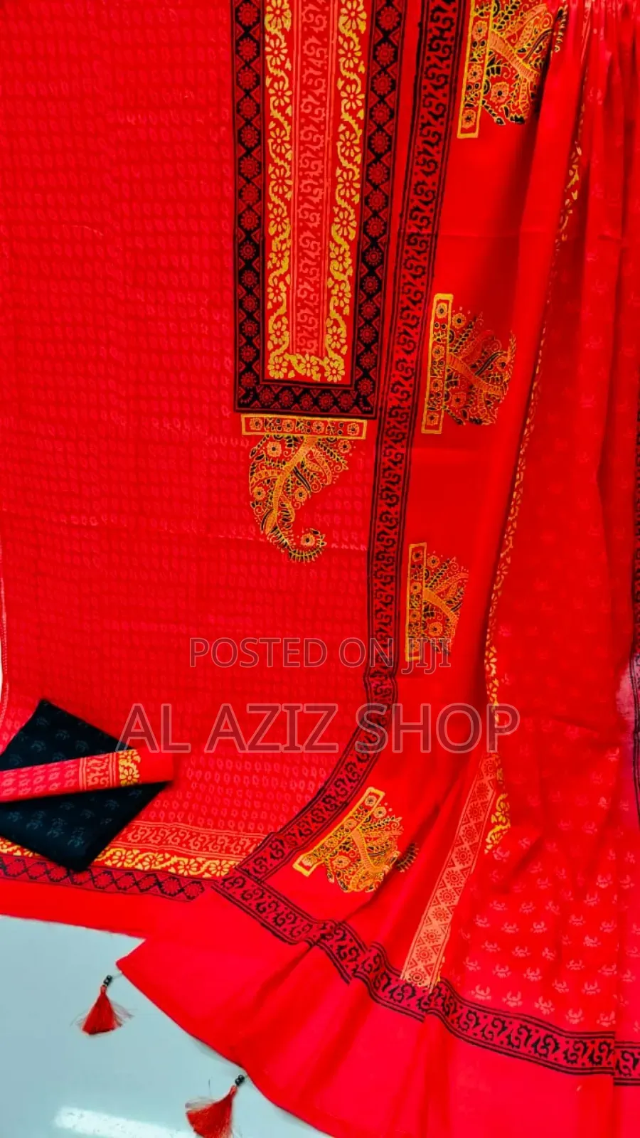 VIP Block Print Three-Piece Set