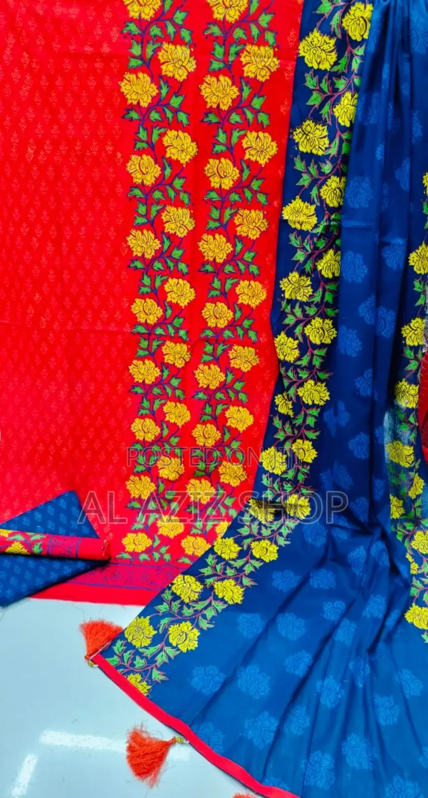 VIP Block Print Three-Piece Set