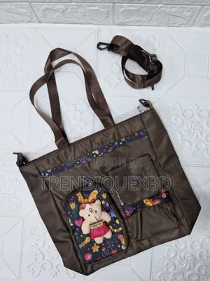 Premium Waterproof Shoulder Bag With Multiple Front Pockets Canvas