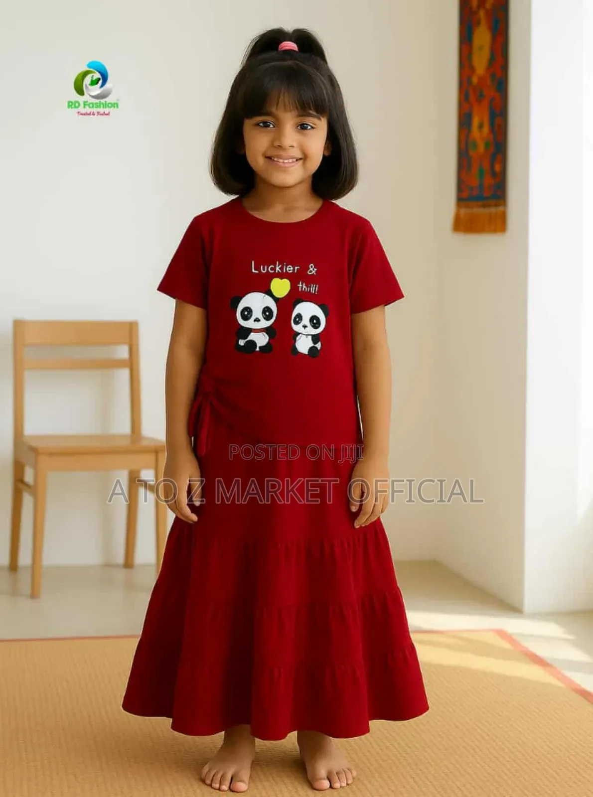 Baby Girls Scart T-Shirt Set