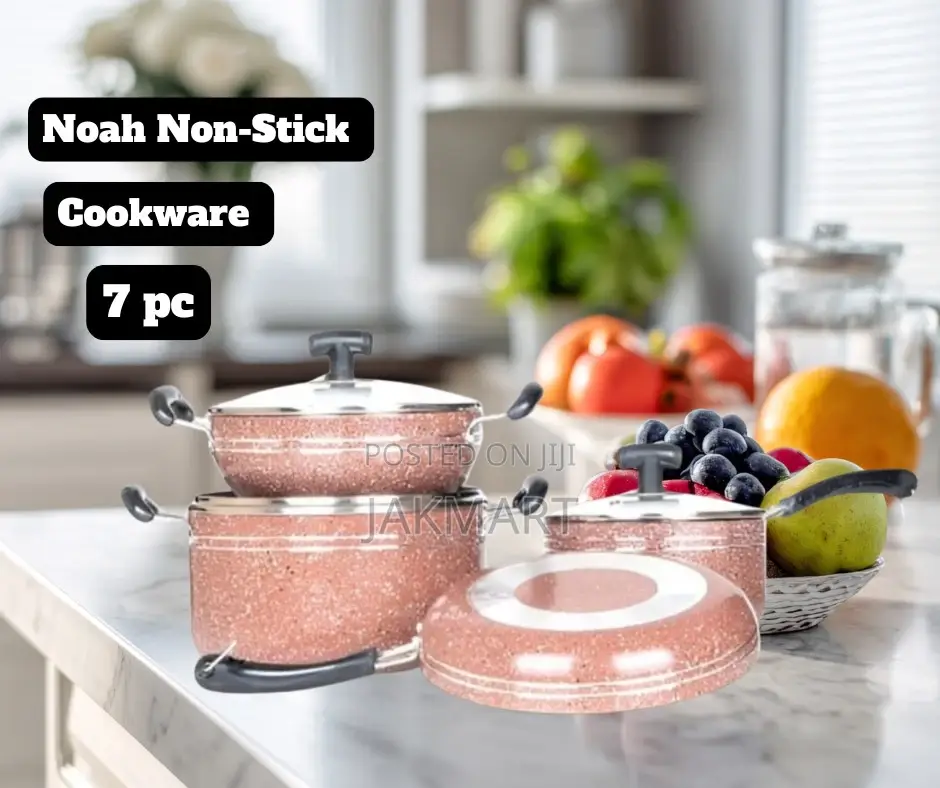 Noah Non-Stick Cookware Set Gray