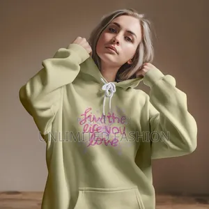 Premium Comfortable Printed Ladies Winter Hoodie ( All Colours Avai)