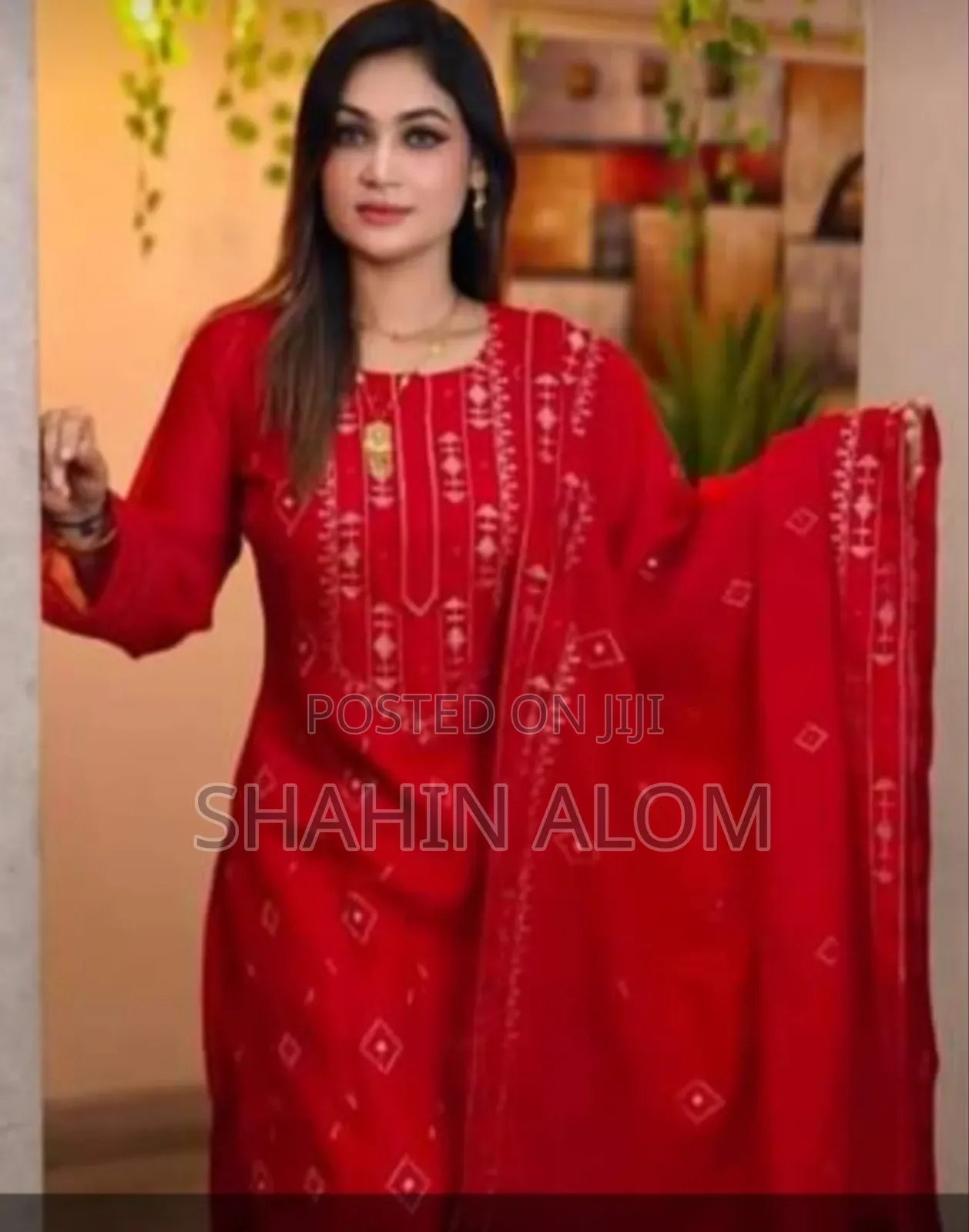 Block Print Three Piece