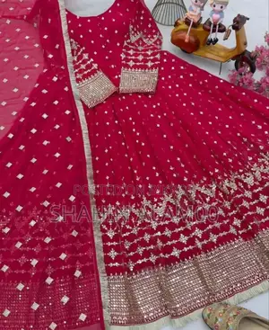 ইন্ডিয়ান ওয়েটলেস জর্জেট থ্রি-পিস