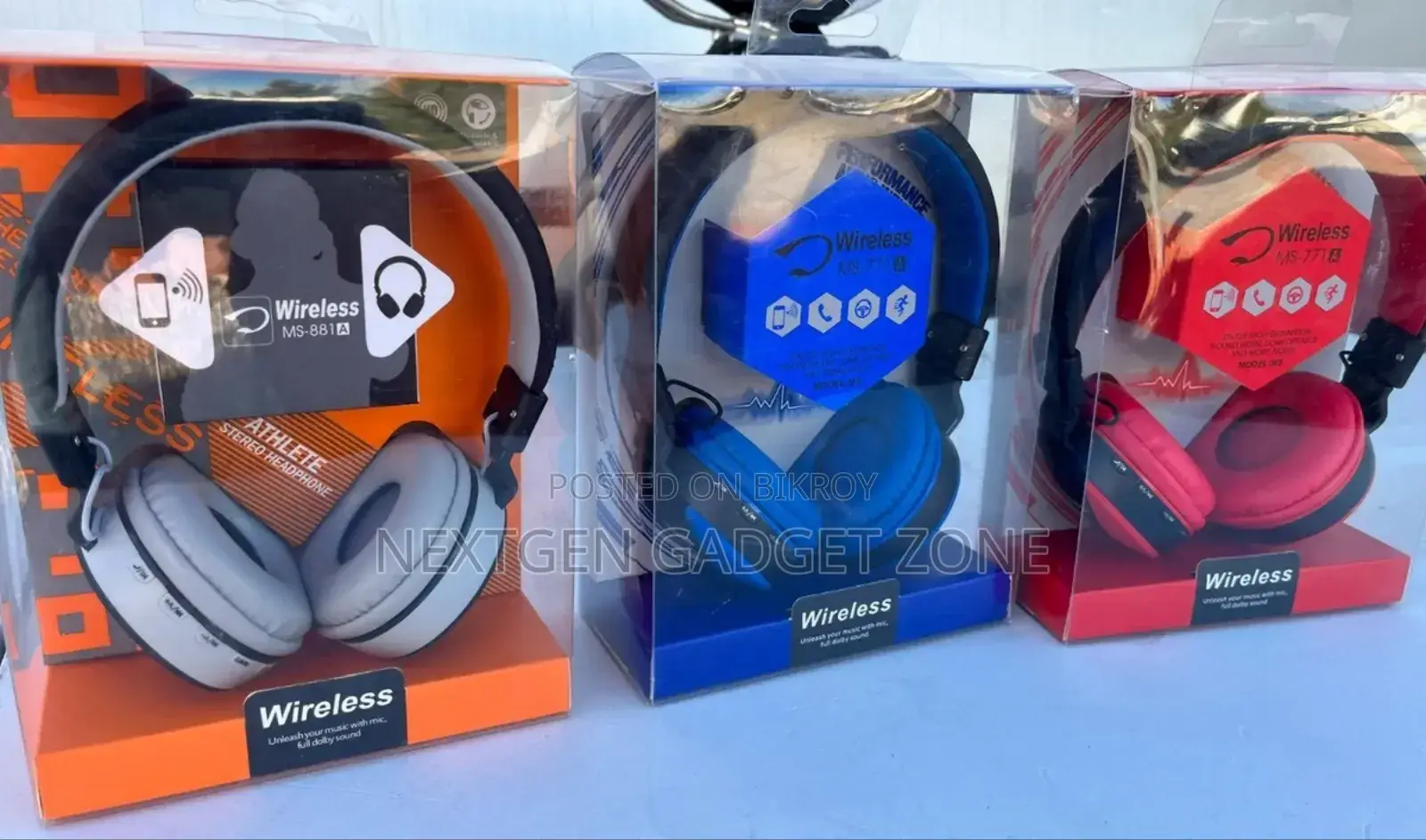 JBL 881a High-Performance Wireless Headphone