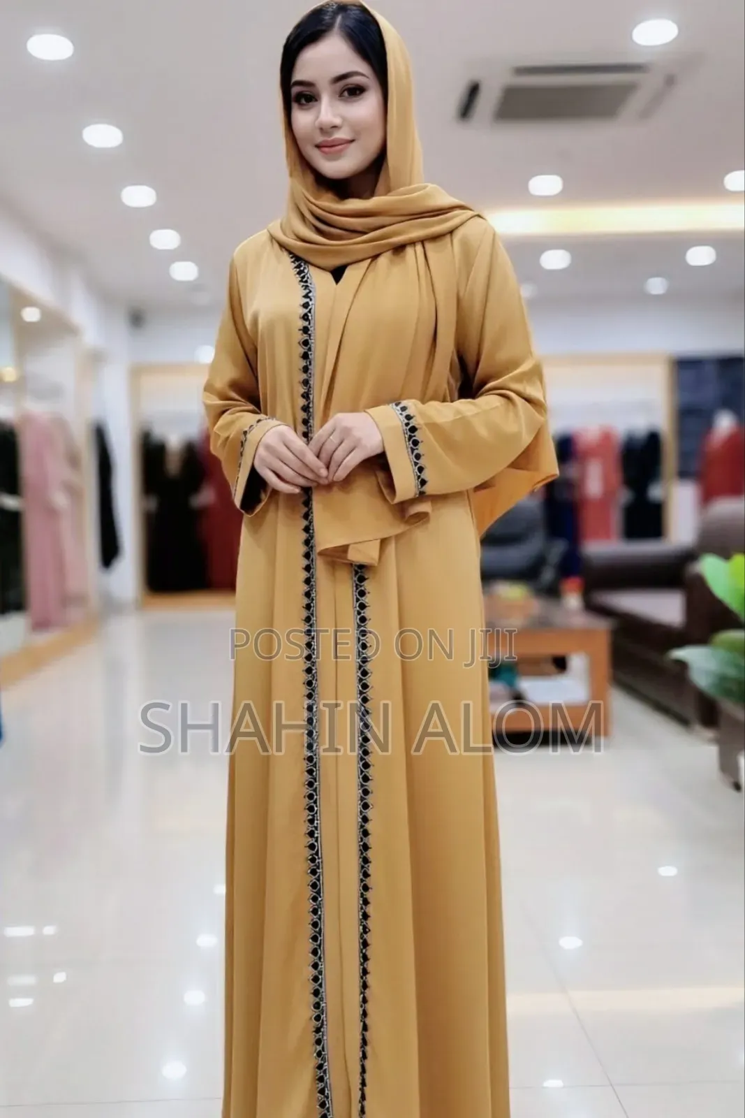 Zoom Fabrics Borka With Hijab