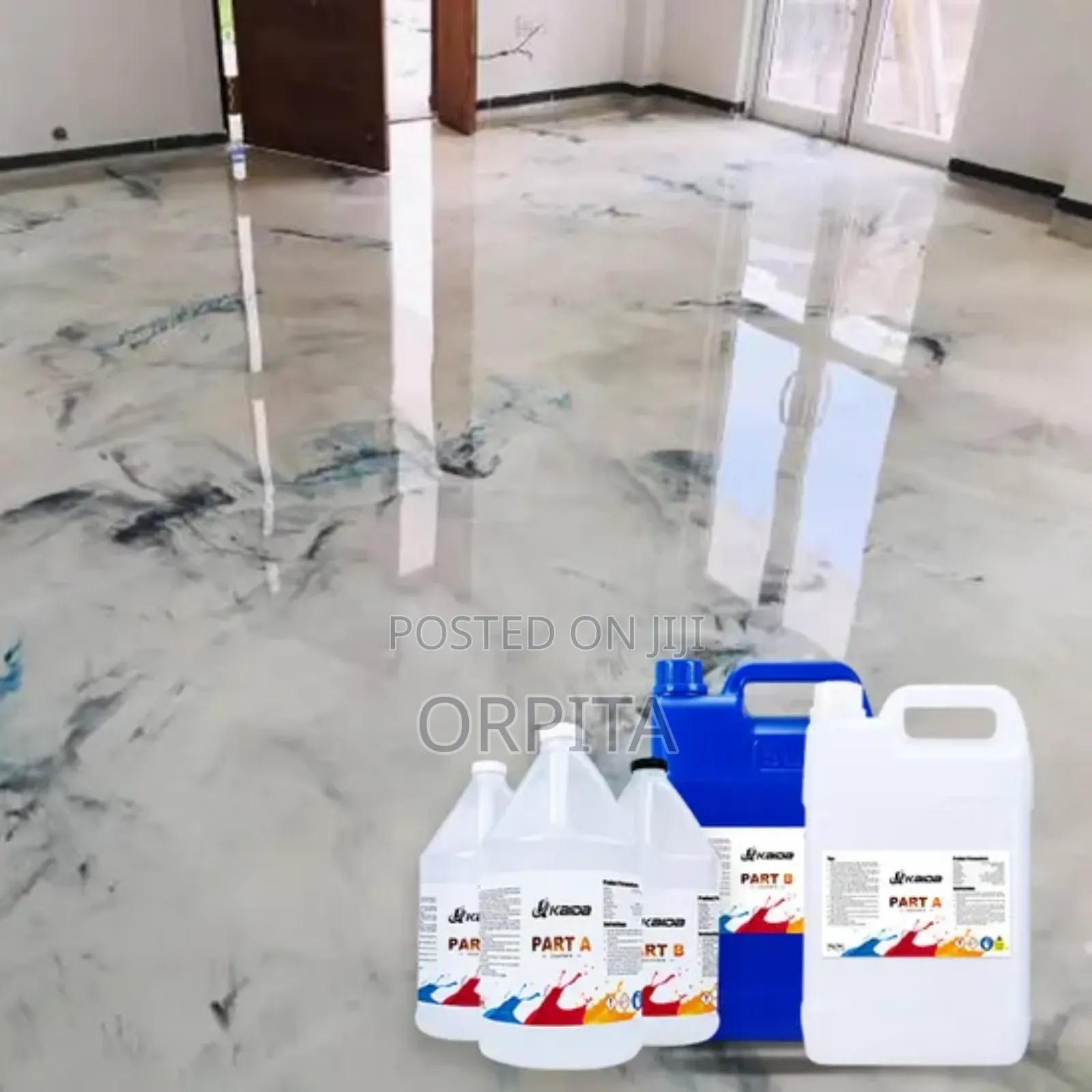 Epoxy Resin মেঝে নির্মাণের জন্যই 3:1