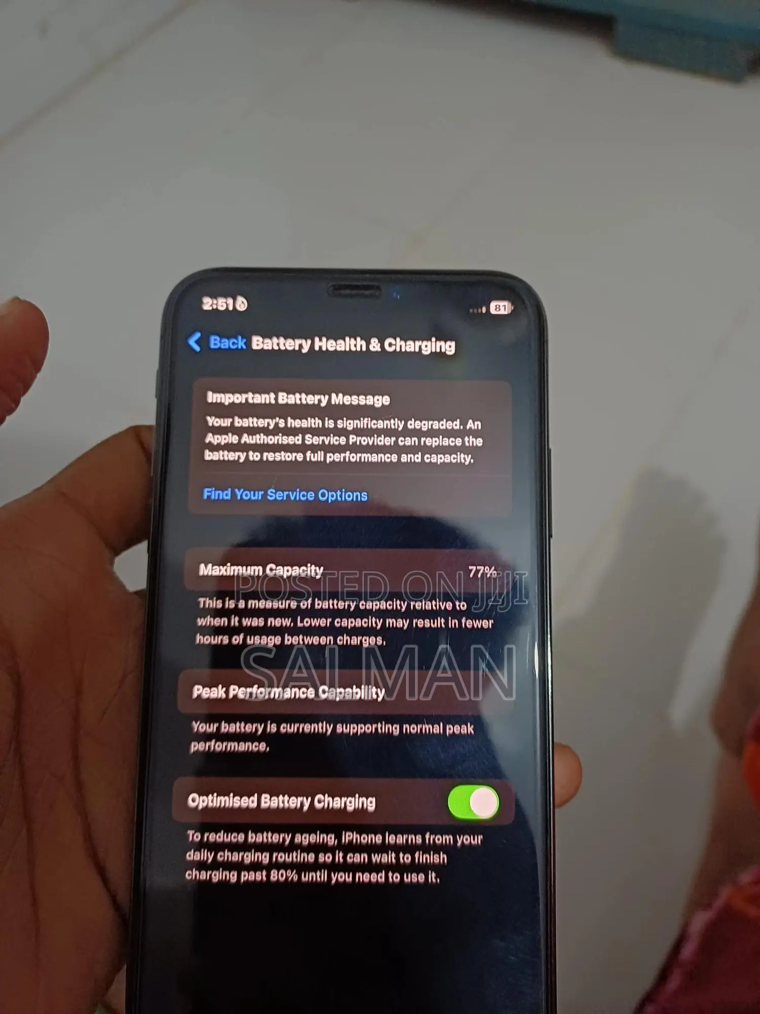 Apple iPhone XS 64 GB Black