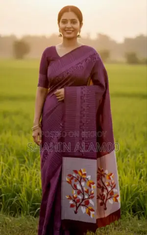 Cotton Saree With Blouse Piece