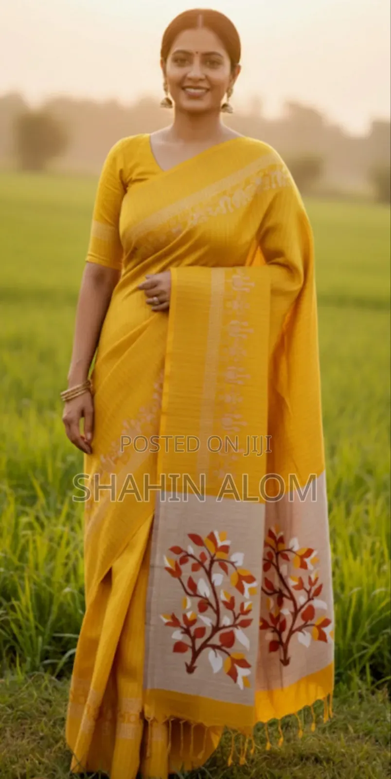 Cotton Sharee With Blouse Piece