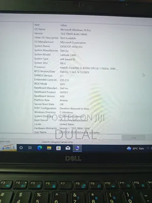 Laptop Dell Latitude 7490 16GB Intel Core I5 HDD+SSD 256GB