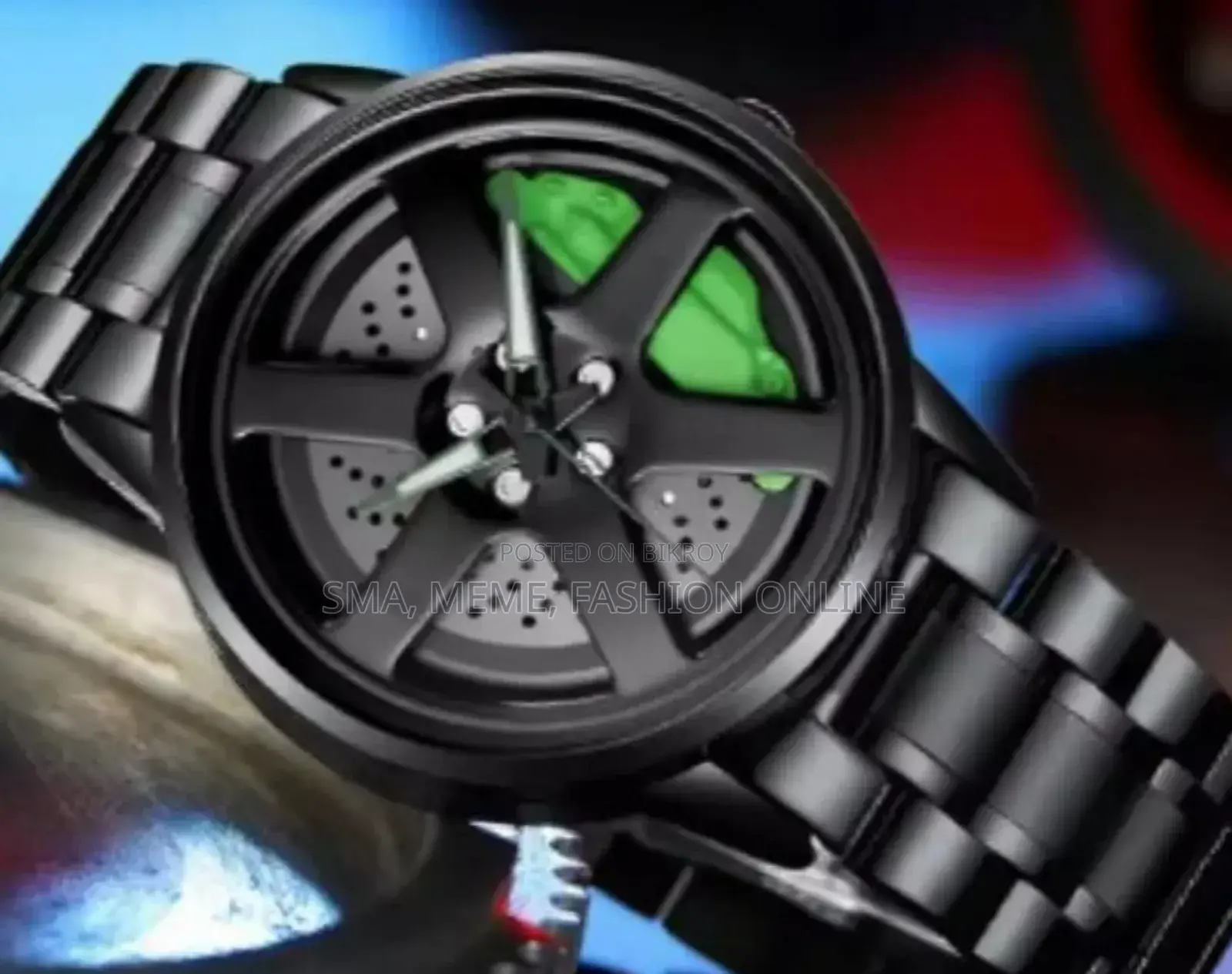 Men's Car Wheel Watch