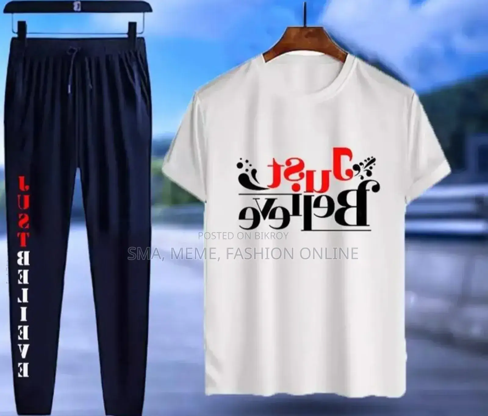 Stylist New Printed Haf Sleeve T-Shirt Full Pant( Set )For Men