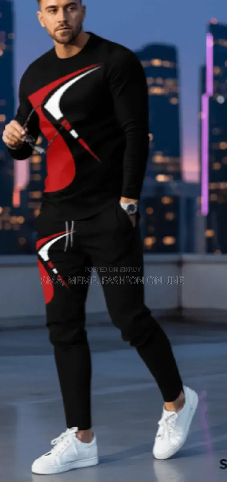Full Sleeve T-Shirt and Trouser Set