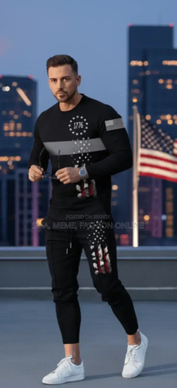Full Sleeve T-Shirt and Trouser Set