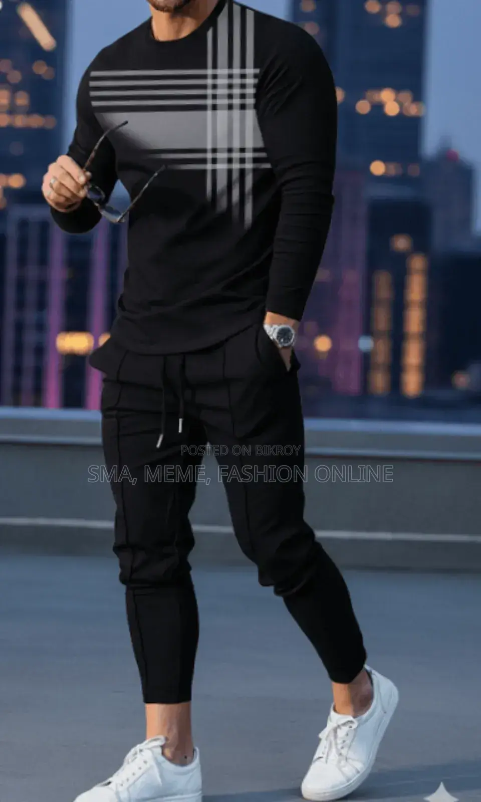 Full Sleeve T-Shirt and Trouser Set