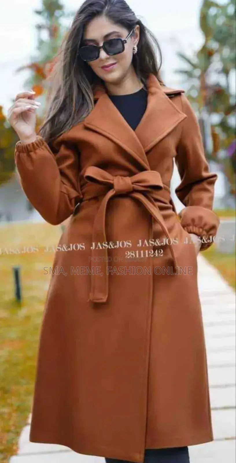 Premium Overcoat with 3 Inch Premium Belt