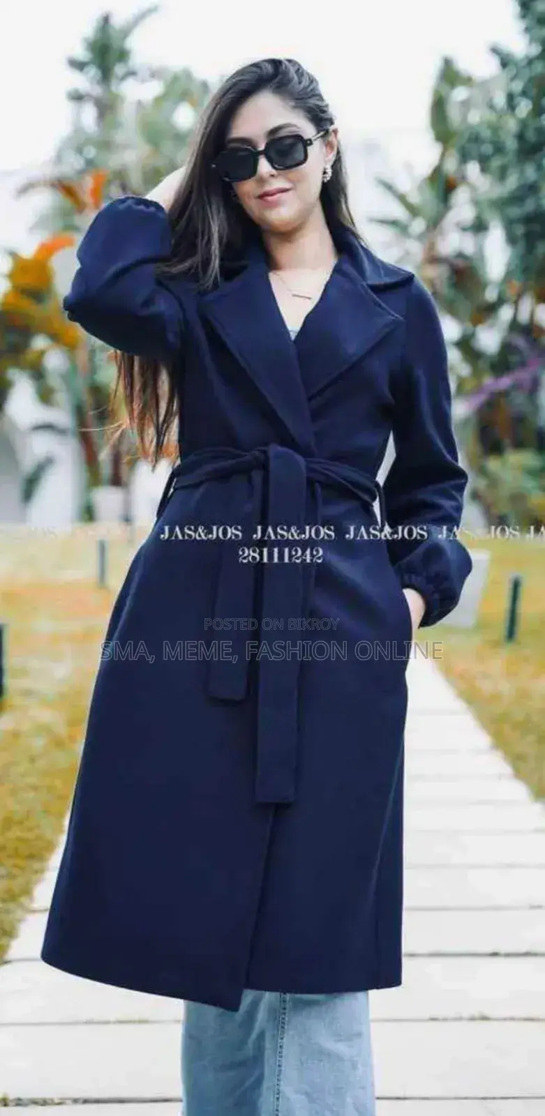 Premium Overcoat with 3 Inch Premium Belt