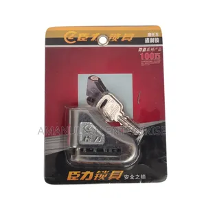 Photo - Motorcycle Disc Brake Lock, Which Is a Type of Anti-Theft Device.
