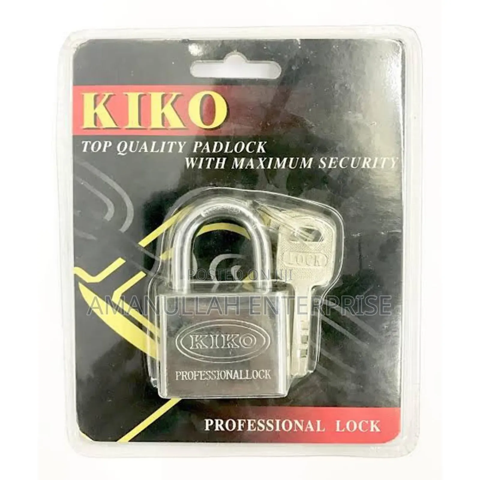 Kiko Top Quality Padlock, High-Security, Heavy-Duty Lock.