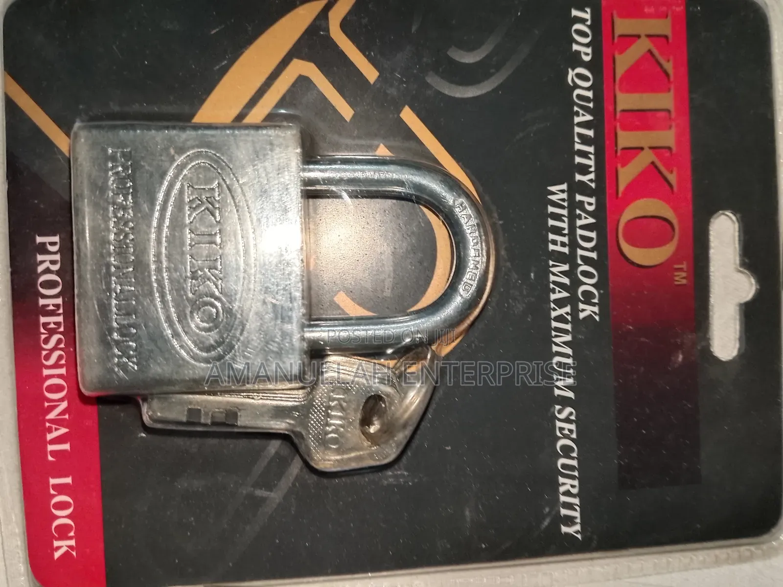 Kiko Top Quality Padlock, High-Security, Heavy-Duty Lock.