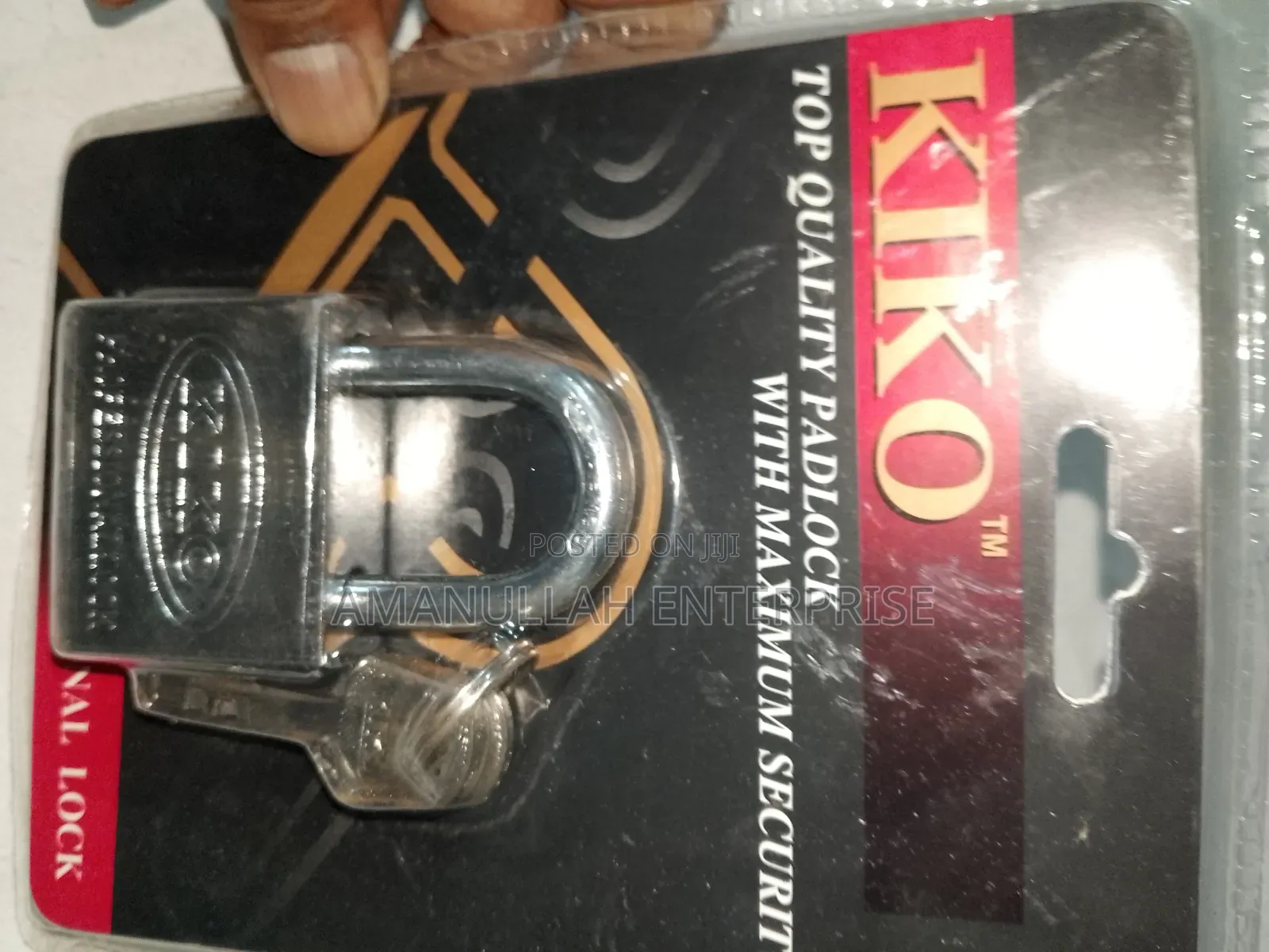 Kiko Top Quality Padlock, High-Security, Heavy-Duty Lock.