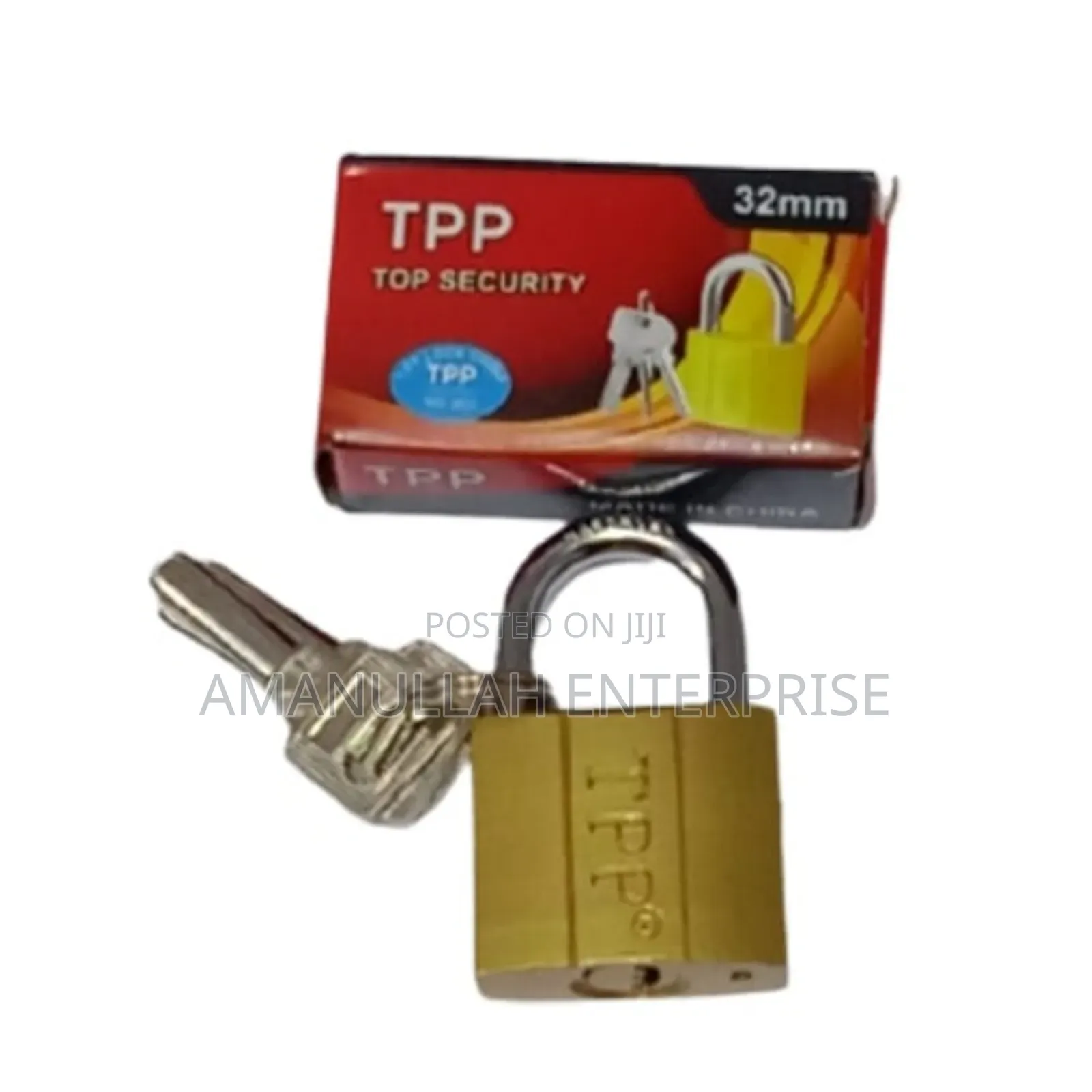 TTP Iron Padlock, High-Security Heavy-Duty Lock Size 50 Mm.