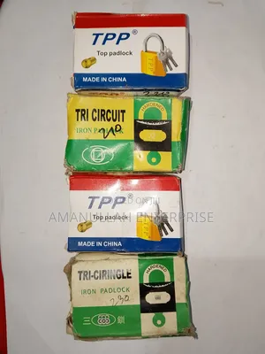 TTP Iron Padlock, High-Security Heavy-Duty Lock Size 50 Mm.