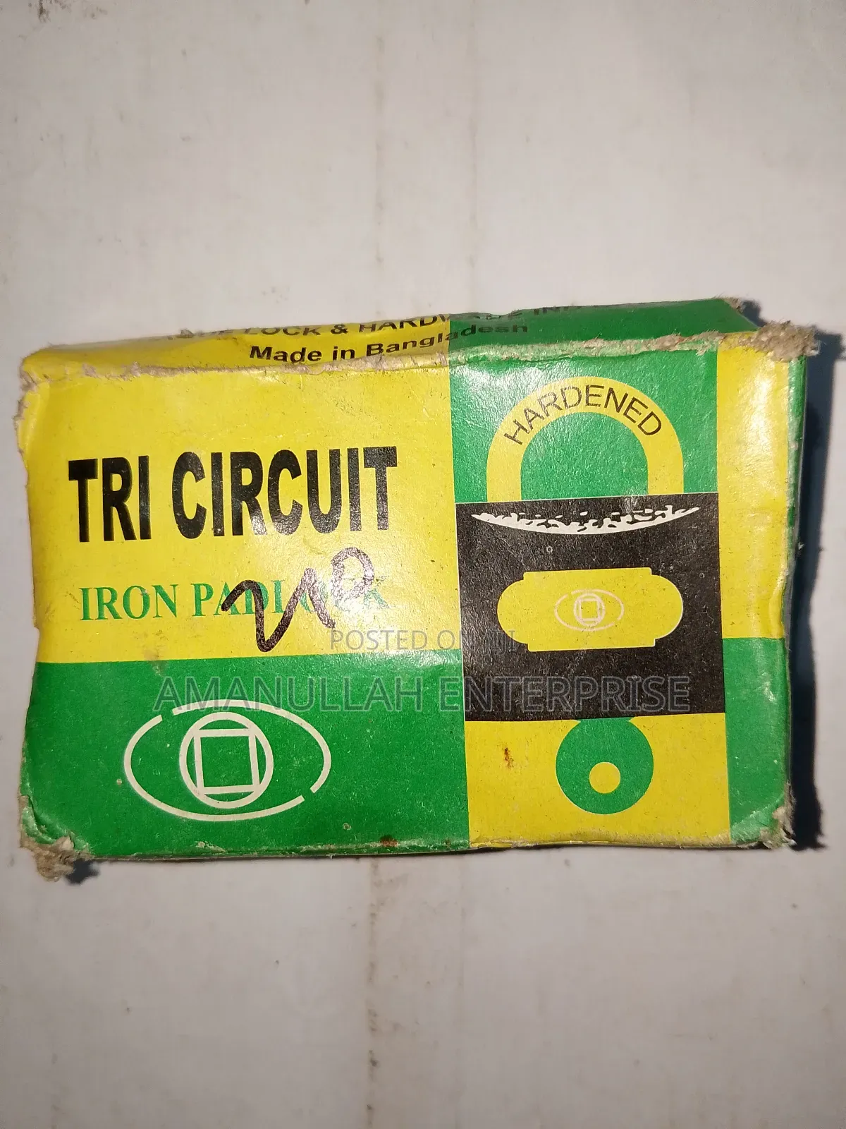 TTP Iron Padlock, High-Security Heavy-Duty Lock Size 50 Mm.