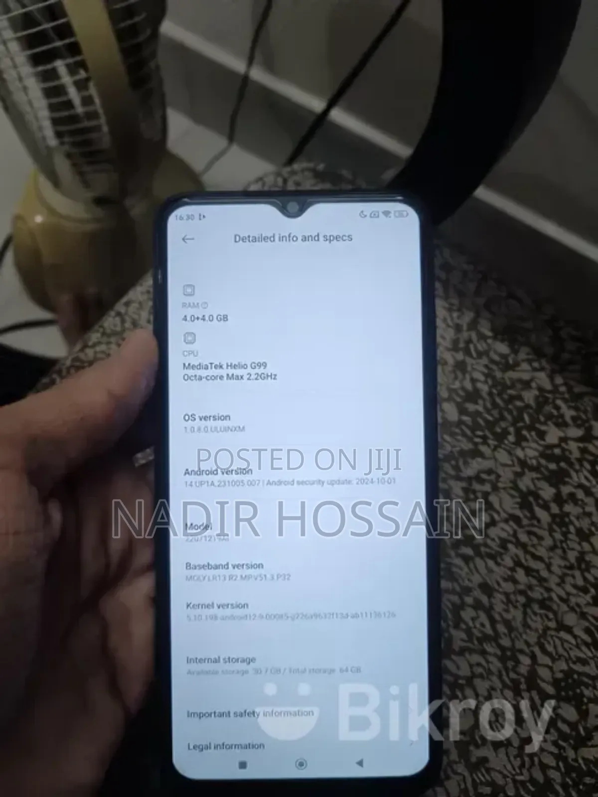 New Xiaomi Redmi 11 Prime 64 GB Red