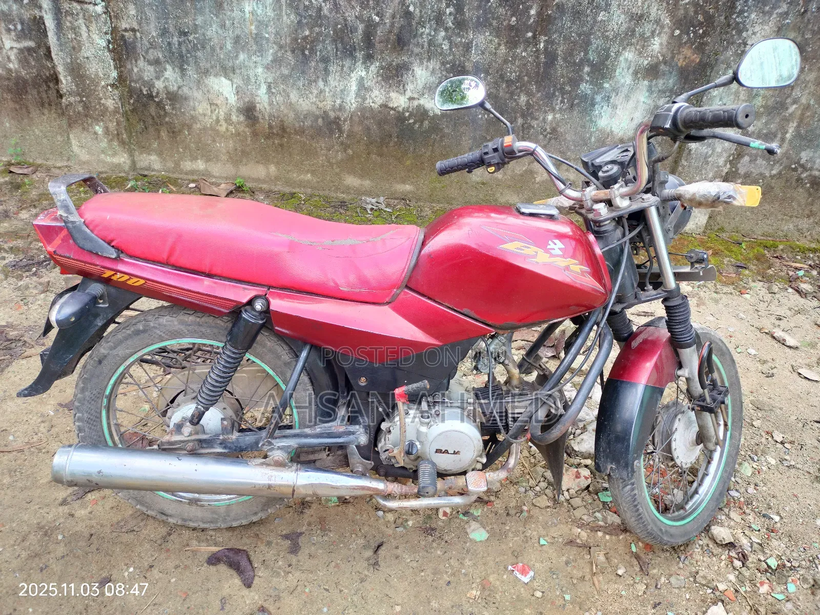 Bajaj CT 100 2004 Red