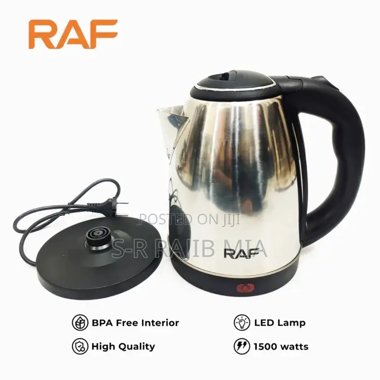 Raf Automatic Electric Kettle 2liter 7816 – Stainless Steel .
